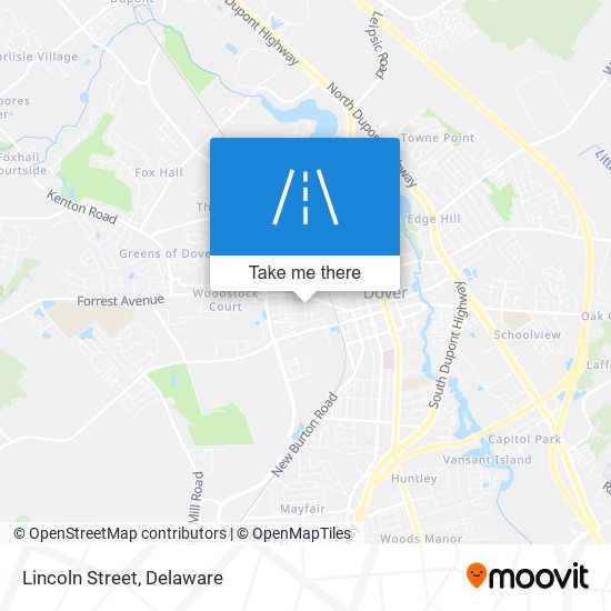 Mapa de Lincoln Street