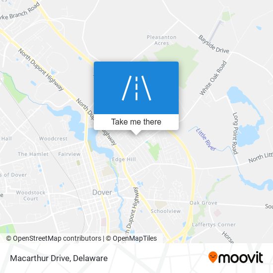 Macarthur Drive map