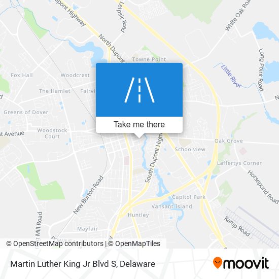 Martin Luther King Jr Blvd S map