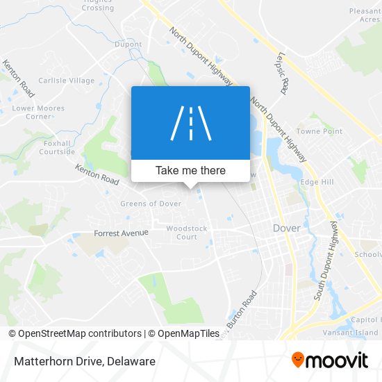 Mapa de Matterhorn Drive
