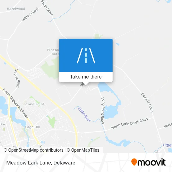 Meadow Lark Lane map