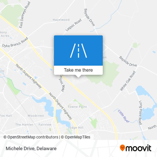 Mapa de Michele Drive