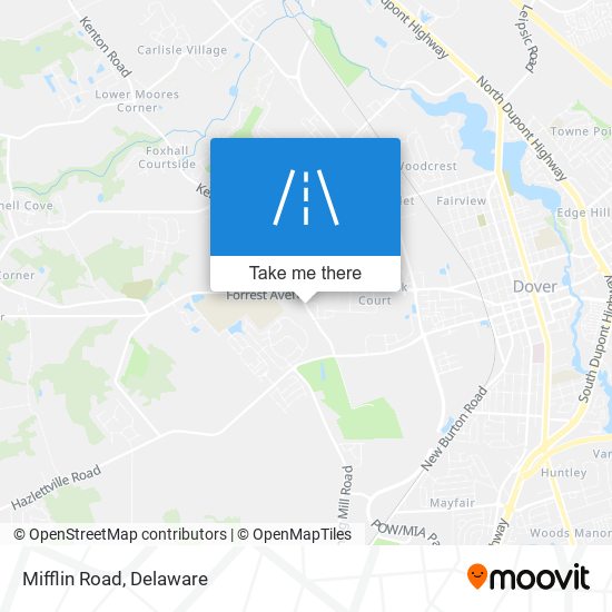 Mifflin Road map