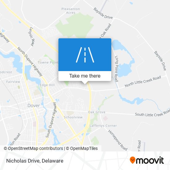 Mapa de Nicholas Drive
