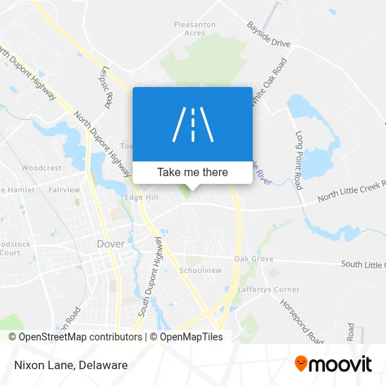 Nixon Lane map
