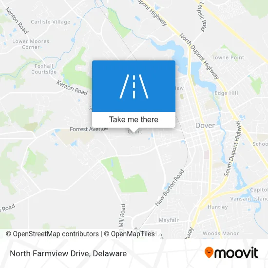North Farmview Drive map