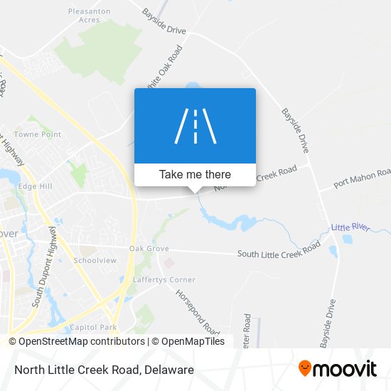 Mapa de North Little Creek Road