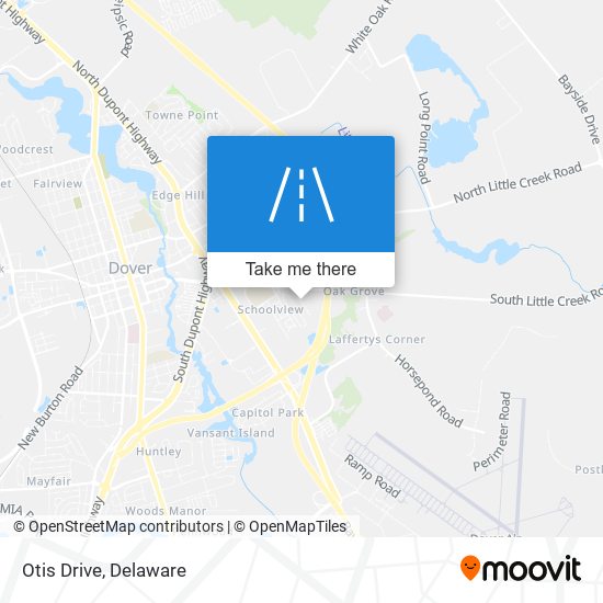 Mapa de Otis Drive