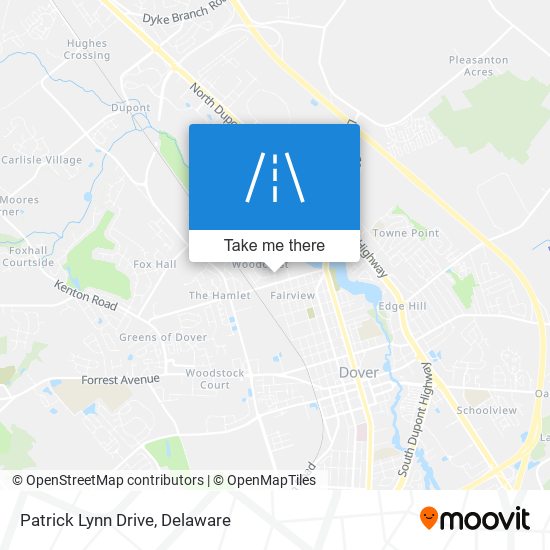 Mapa de Patrick Lynn Drive