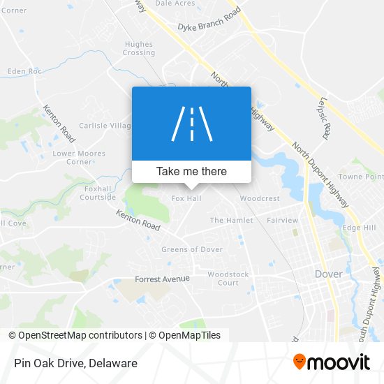 Mapa de Pin Oak Drive