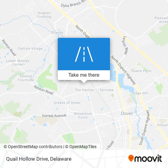 Mapa de Quail Hollow Drive