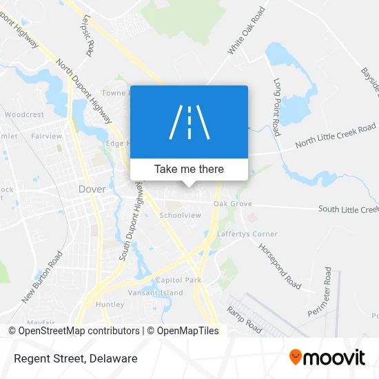 Regent Street map