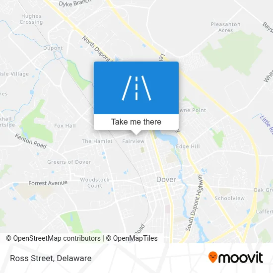 Ross Street map