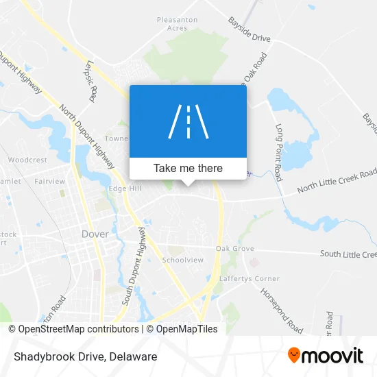Shadybrook Drive map