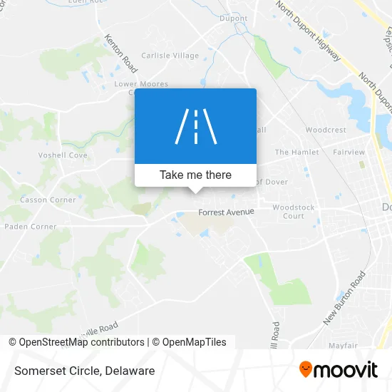 Somerset Circle map