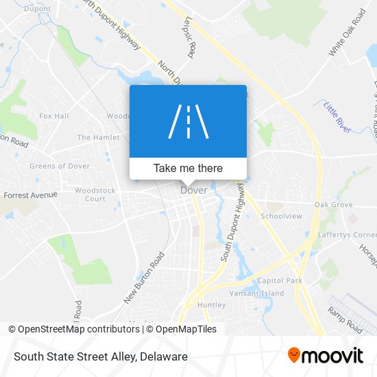 South State Street Alley map