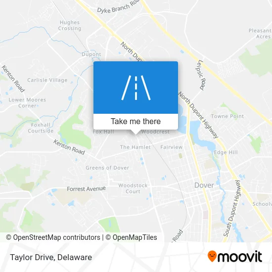 Taylor Drive map