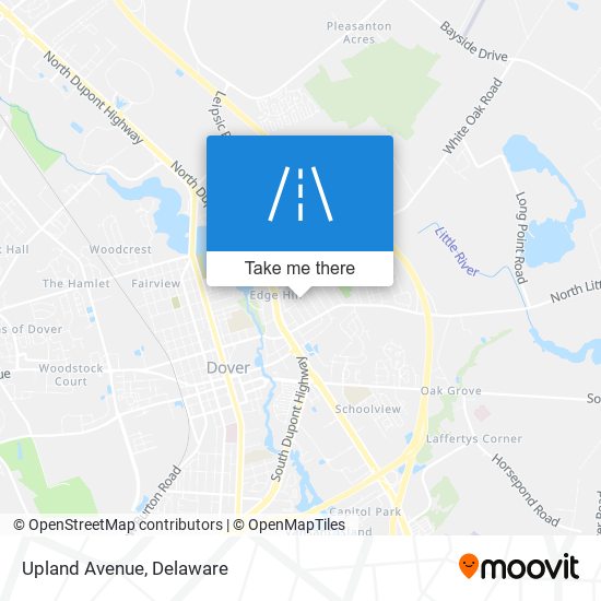 Mapa de Upland Avenue