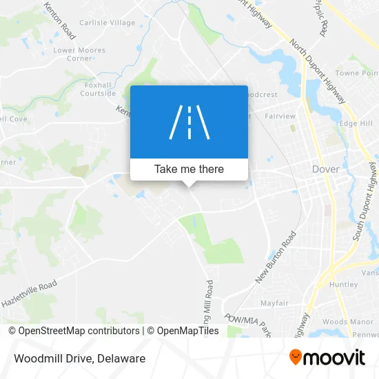Woodmill Drive map