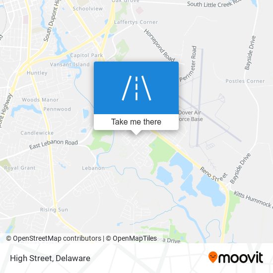 Mapa de High Street