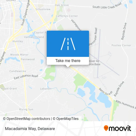 Macadamia Way map