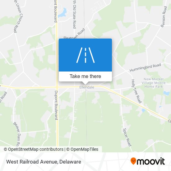 Mapa de West Railroad Avenue