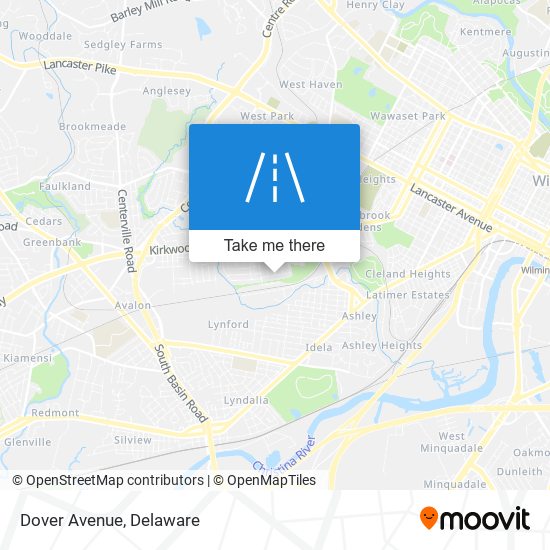 Mapa de Dover Avenue