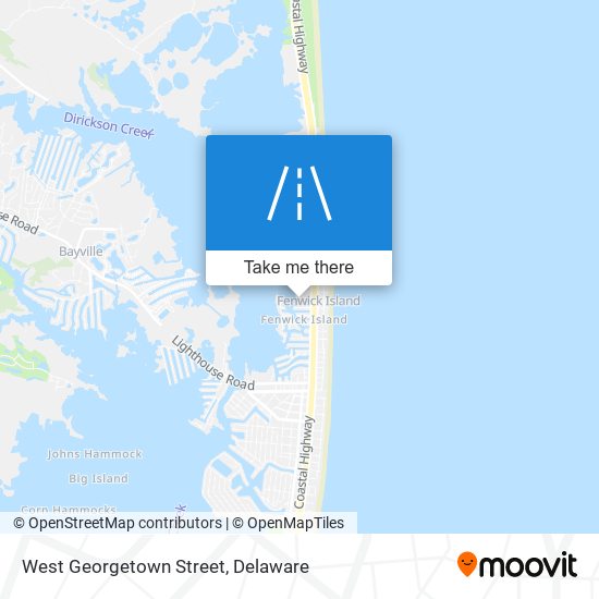West Georgetown Street map