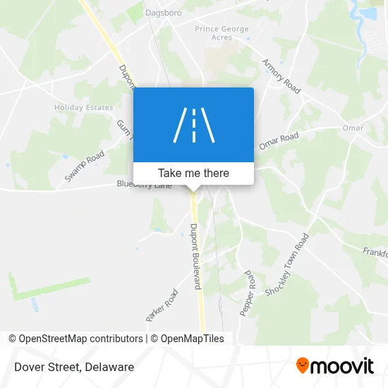 Dover Street map