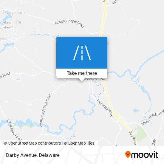 Darby Avenue map