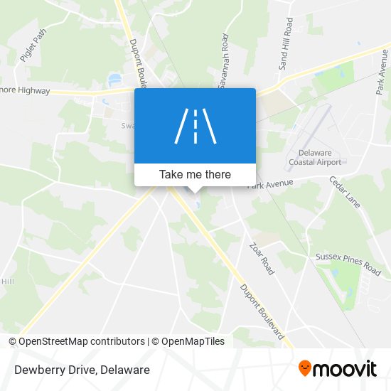 Dewberry Drive map