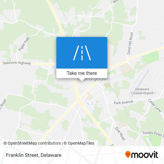 Mapa de Franklin Street