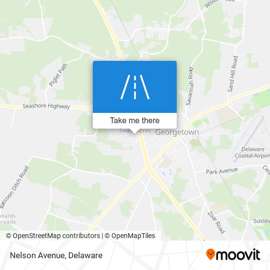 Mapa de Nelson Avenue