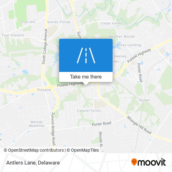 Mapa de Antlers Lane