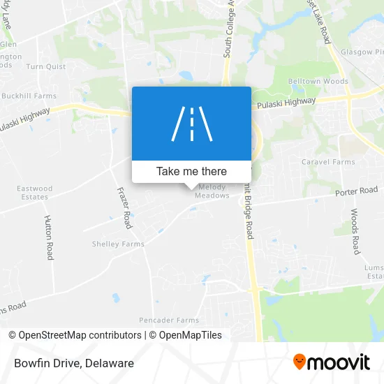 Bowfin Drive map