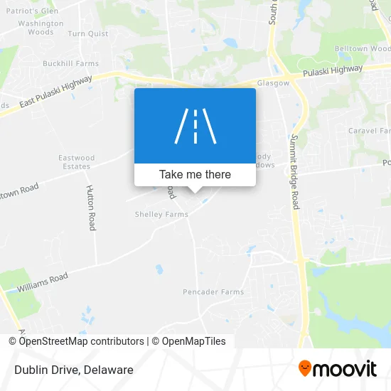 Dublin Drive map