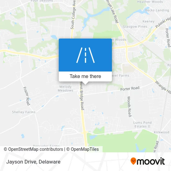 Jayson Drive map