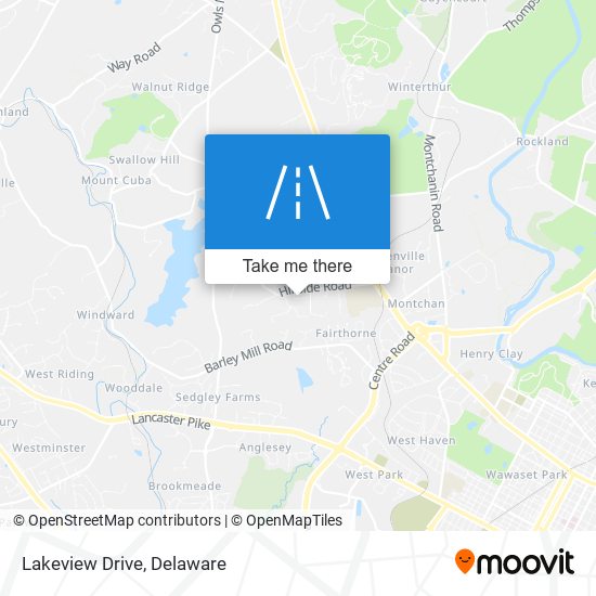 Mapa de Lakeview Drive