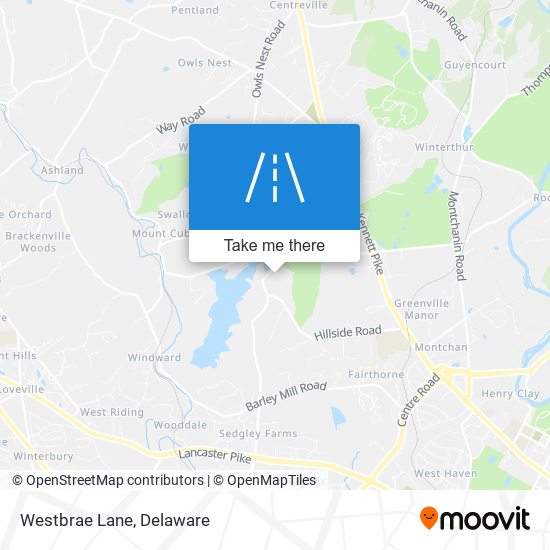 Mapa de Westbrae Lane