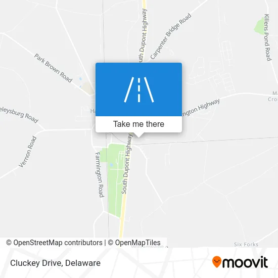 Cluckey Drive map
