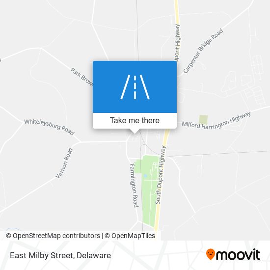 Mapa de East Milby Street