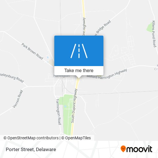 Mapa de Porter Street