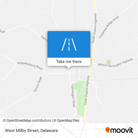 West Milby Street map