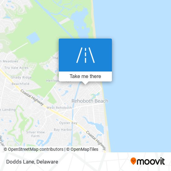 Mapa de Dodds Lane