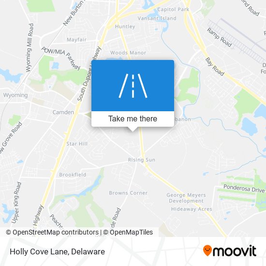 Mapa de Holly Cove Lane