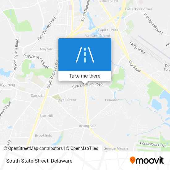 South State Street map