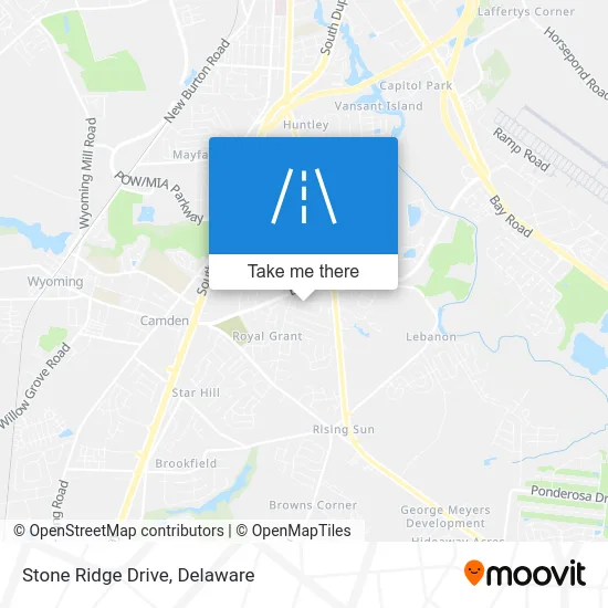 Stone Ridge Drive map