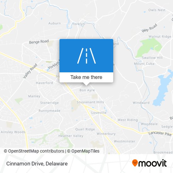 Mapa de Cinnamon Drive
