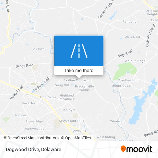 Dogwood Drive map