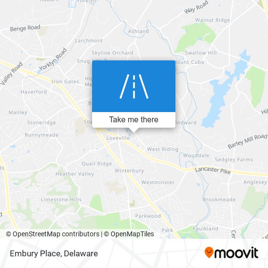 Mapa de Embury Place